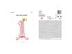 Picture of STANDING FOIL BALLOON NUMBER 1 LIGHT PINK 84CM